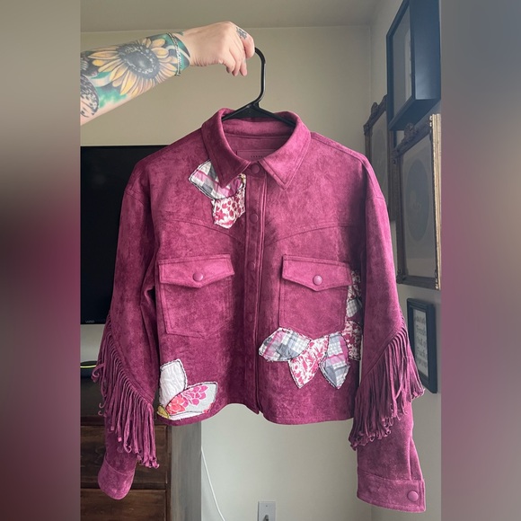 NWT- Free People x Blank NYC Twist & Shout Vegan Jacket (RE-WORKED🪄) - Picture 3 of 3